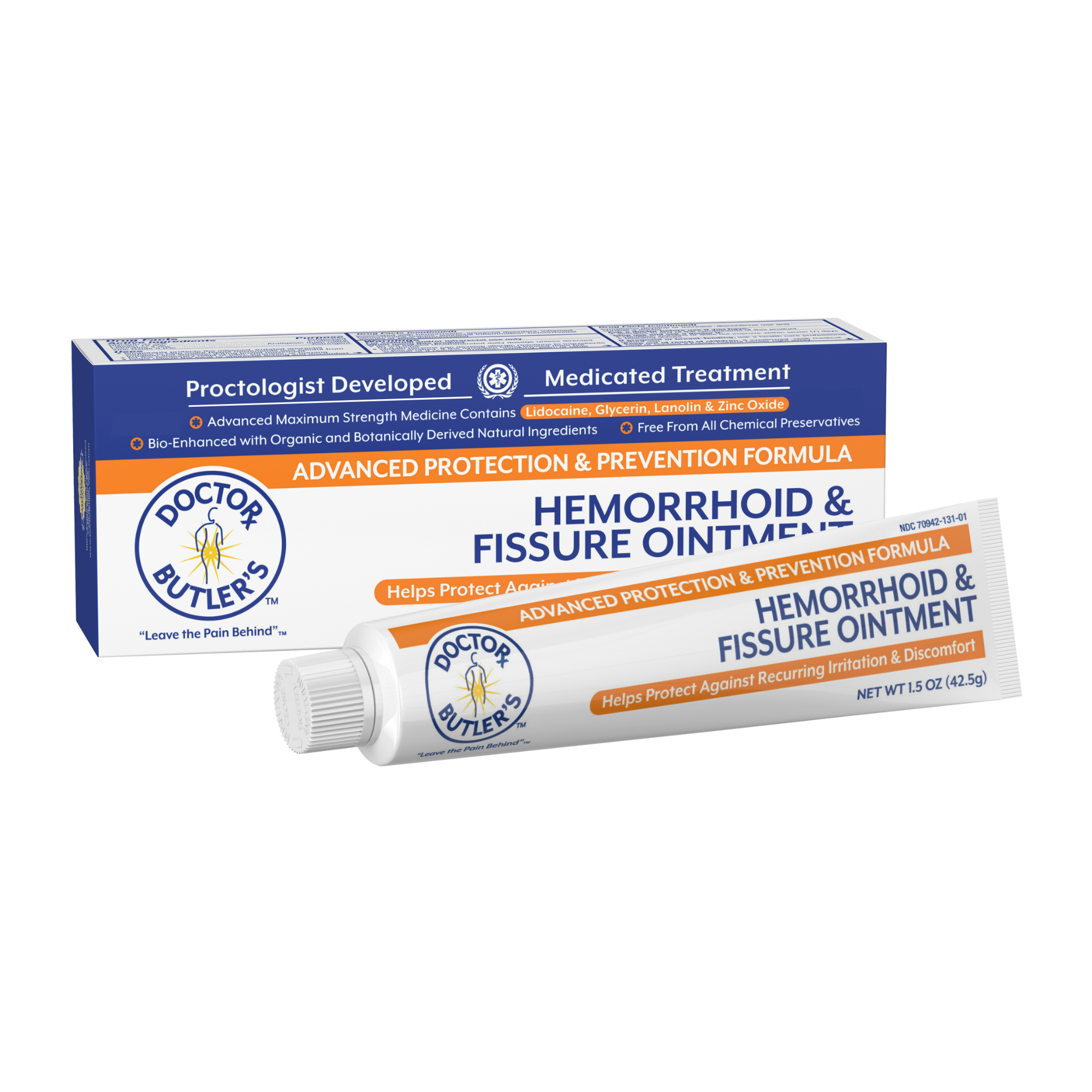 Advanced Protection Hemorrhoid & Fissure Ointment – Doctor Butler's