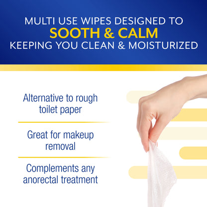100% Natural Soothing Wipes