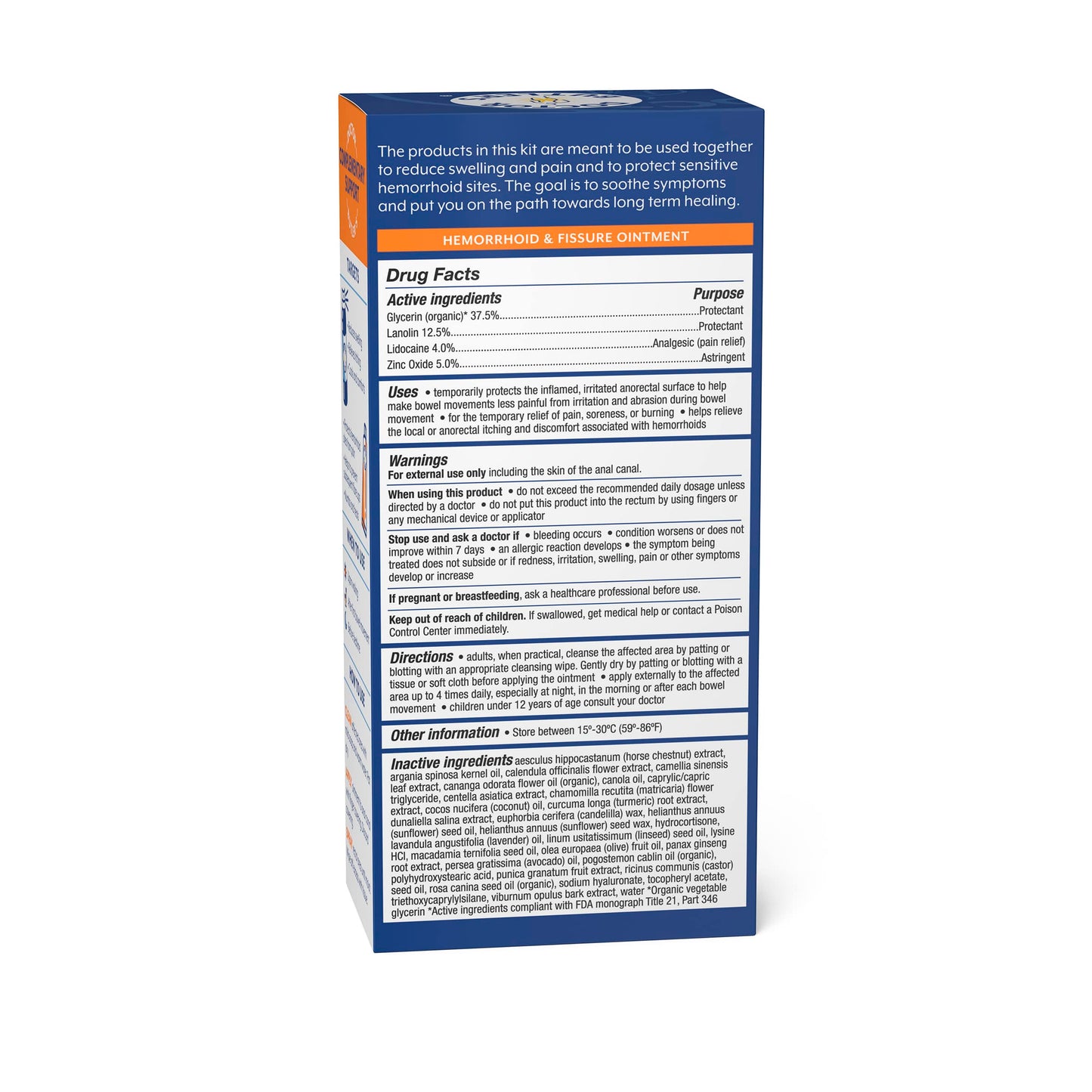 Advanced Hemorrhoid Pain & Protection Box