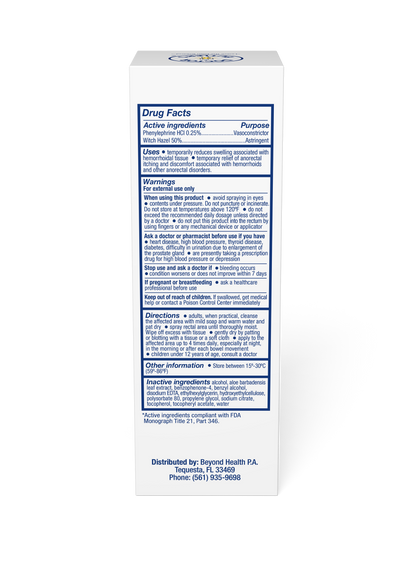 Hemorrhoid Treatment Spray