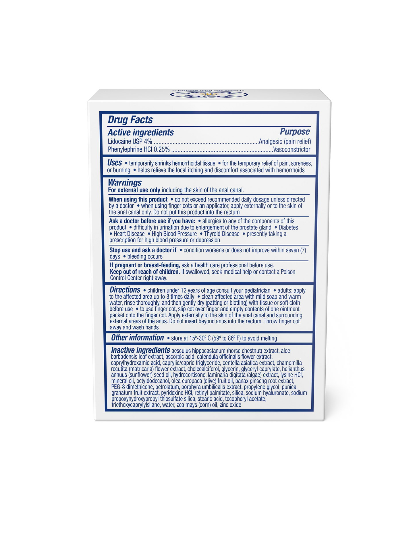 Doctor Butler's Hemorrhoid and Fissure Ointment To-Go Packets