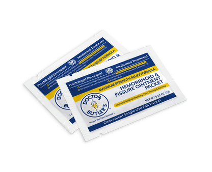 Doctor Butler's Hemorrhoid and Fissure Ointment To-Go Packets