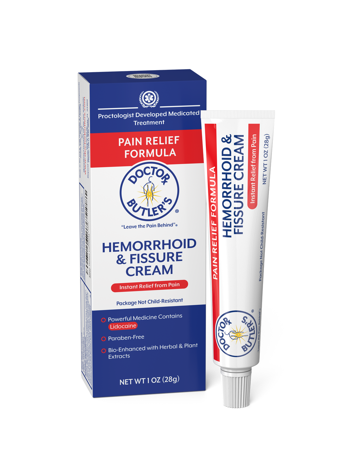 Hemorrhoid Cream Pain Relief Formula – Doctor Butler's