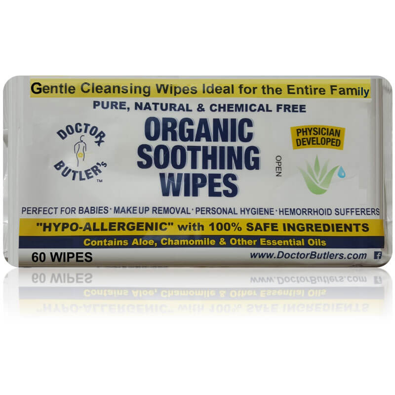 Organic Soothing Wipes