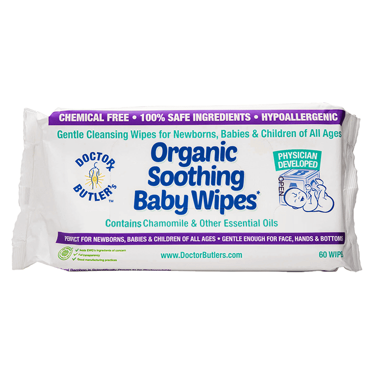 Doctor Butler's Soothing Organic Baby Wipes