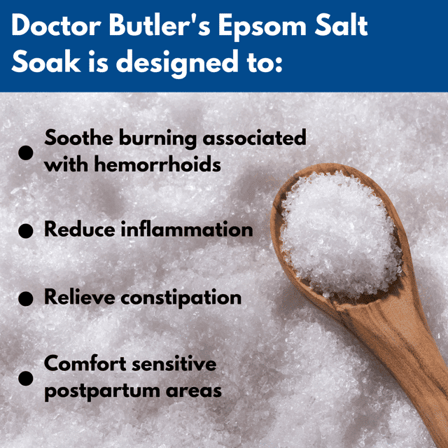 Epsom Salt for Hemorrhoid Soothing