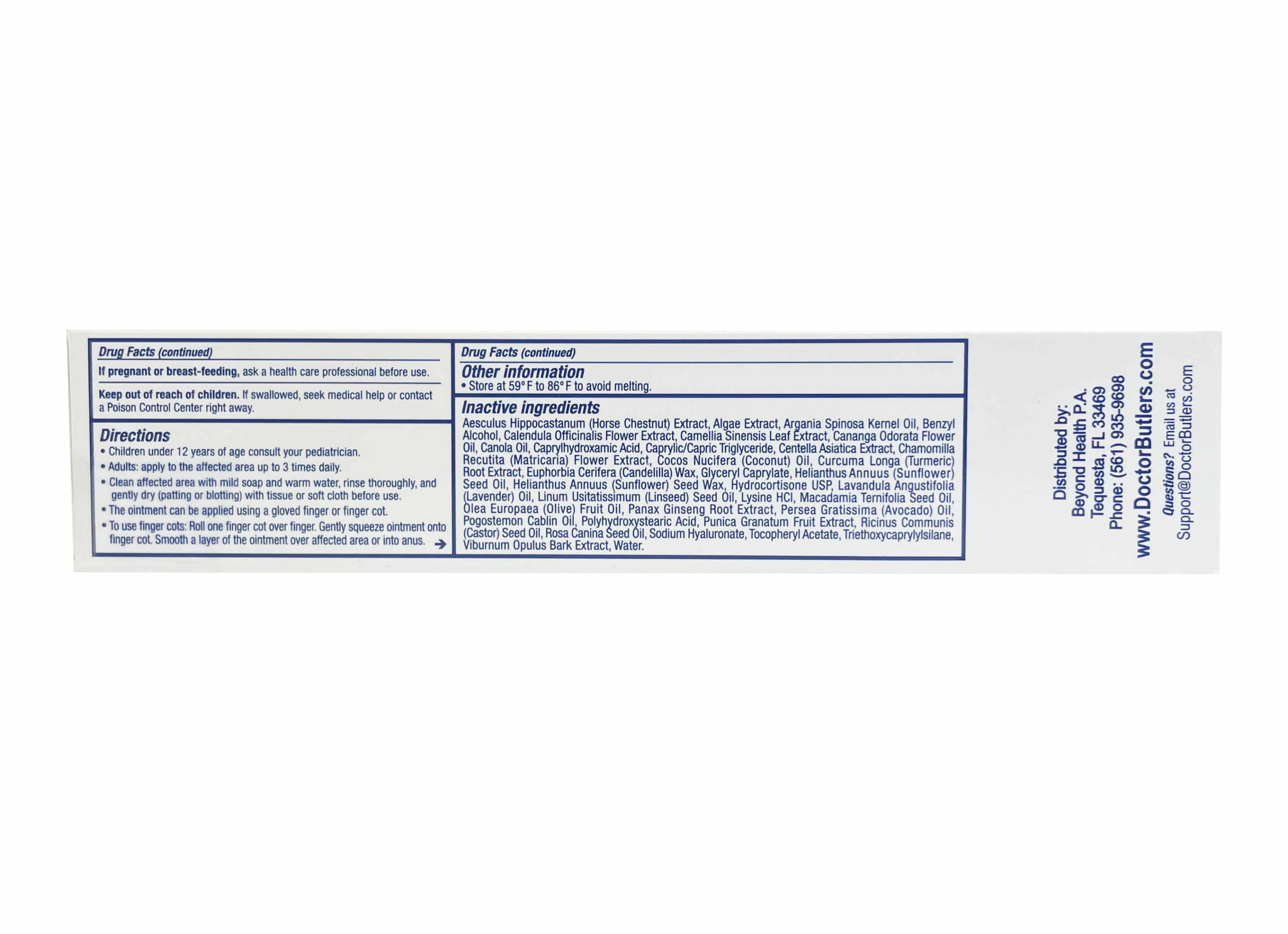 Hemorrhoid Cream with Lidocaine: Advanced Formula