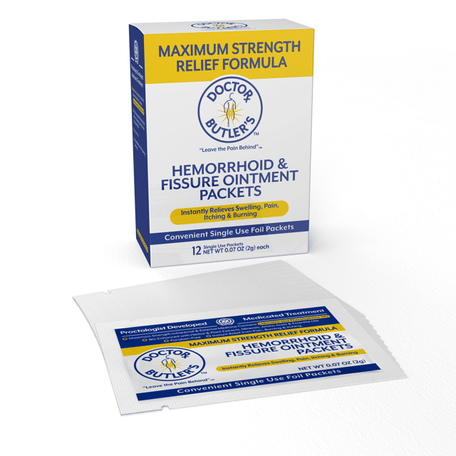 Maximum Strength Packets: Hemorrhoid and Fissure Ointment