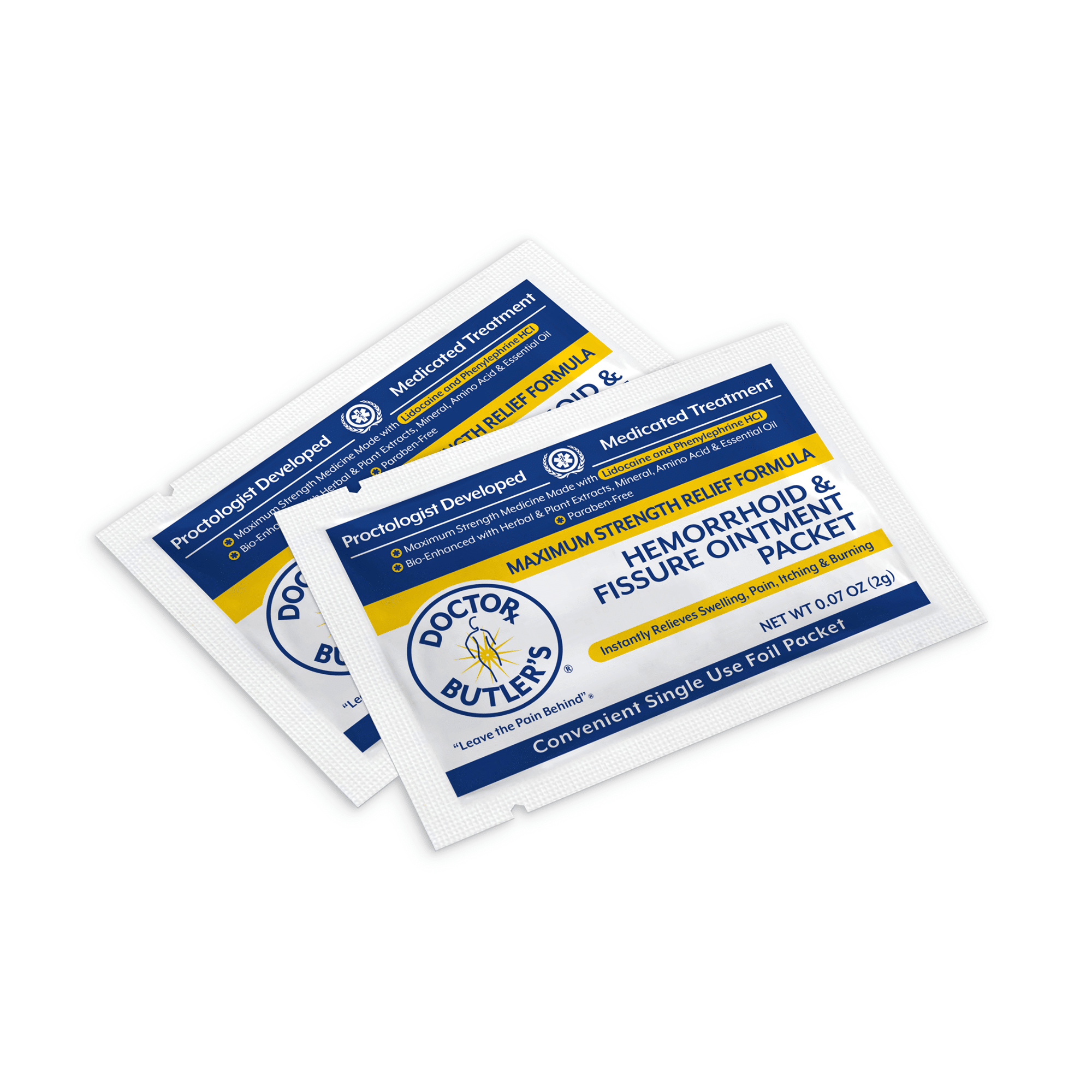 Doctor Butler's Maximum Strength Packets: Hemorrhoid and Fissure Ointment
